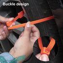 10x Car Winter Tires Snow Chains Anti-skid Wheel Tyre Cable (Double Tooth) Newly