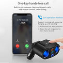 Dual USB Auto Schnellladegerät Zigarettenanzünder Splitter Netzteil Bluetooth F.