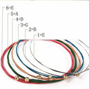 Light E-A  Acoustic Guitar Strings Musical Instrument Parts Steel Material
