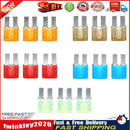15pcs Micro2 Fuses 5A 7.5A 10A 15A 20A Car Auto Blade Fuse Assortment Kit Newly