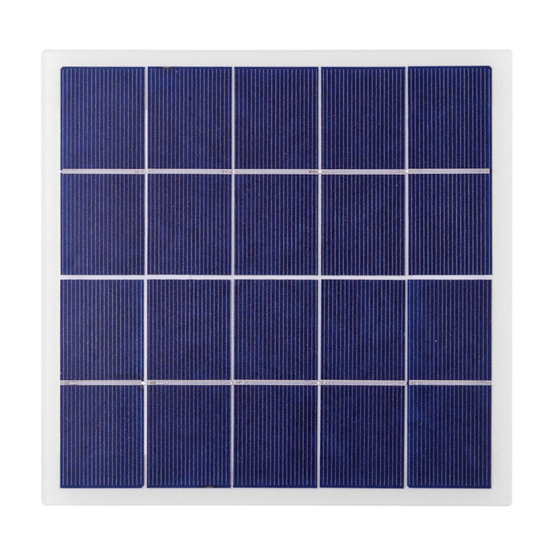 4W Solar Panel DIY Polycrystalline Silicon Solar Battery Charger 175x172mm