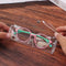 Women Transparent Portable Plastic Glasses Box Eyeglasses Case Glasses Holder