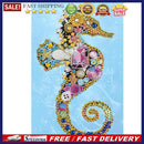 5D Diamond Painting Kit DIY Hippocampus Partial Special Shape Drill Mosaic Ar