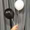 Long Balloon Sticks &Cups in Transparent Color Birthday Wedding Access DIY L7A9