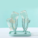 Baby Feeding Bottle Drain Drying Racks Detachable Baby Bottle Cleaning Drai
