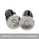 VG Sports 2x Bike Handleable Aluminum Alloy Bicycle Grip Bar Plug Cycling Parts