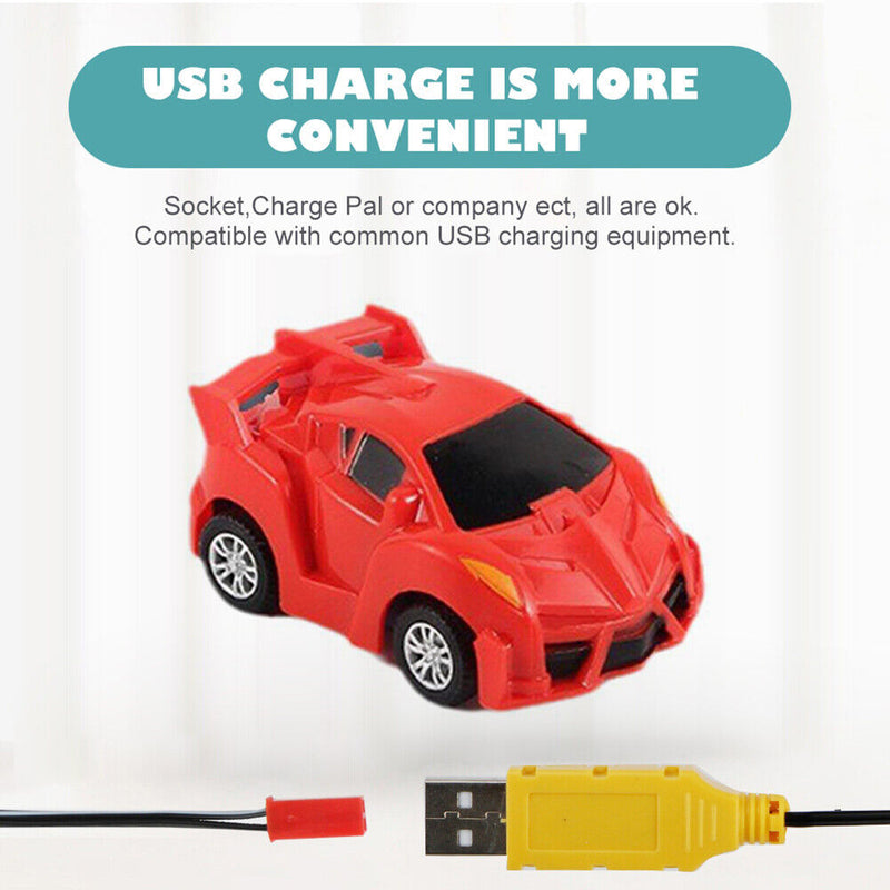 #A 4 Channels 2.4GHz Mini 4WD Wrist Watch Remote Control RC Racing Car Gift for