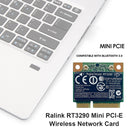 RT3290 150M 2.4GHz Bluetooth 3.0 Mini PCI-E WiFi Adapter for Laptop Notebook PC