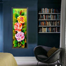 5D Rhinestone Picture DIY Flower Fruit Full Round Drill Art Diamond Painting Kit