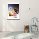 5D DIY Diamond Painting Kits Girl Full Round Drill Wall Decor Art Crafts