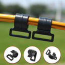 10pcs Plastic Tent Hooks Awning Pole Inner Hanger C Shape Clip (19x20x12mm)