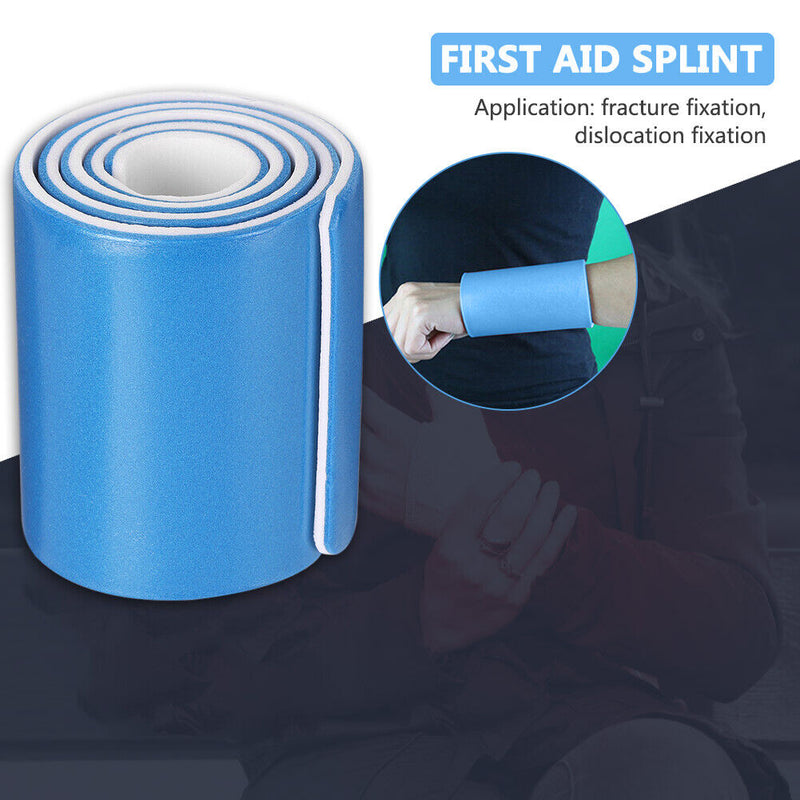 Polymer First Aid Splint Roll Kit Medical Fracture Fixed Bandage (11x92cm) Newly