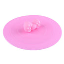 Silicone Leakproof Cup Lids Heat Resistant Reusable Sealed Cover (D)