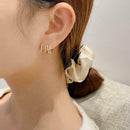 Trendy Geometric Women Classic Stud Earrings Fashion Earrings Jewelry Gift P1D1