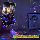 LED Luminous Transparent Bobo Balloon Bouquet Rose Ball Valentine's Day Decor U.