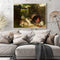 Dog Chicken Oil Paint By Numbers Kit DIY Acrylic Painting on Canvas (B1487)