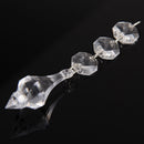 10pcs Acrylic Crystal Beads Garland Chandelier Hangs Wedding Birthday Party Dek