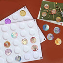 30 Grid DIY Craft Wax Seal Stamp Mold Silicone Pad X3A9