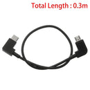 Converter Male to Male OTG Adapter USB 3.1 Type-C USB-C to Micro USB Data Cable