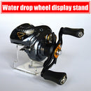 Fishing Baitcasting Reel Display Stand Holder (Water Drop Round Frame) Newly