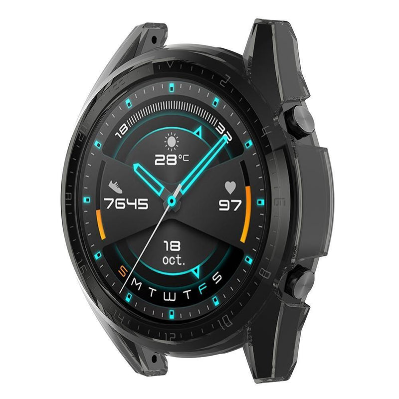 TPU Protective Case Protector Cover for Huawei Watch GT2/GT 46mm (Black)