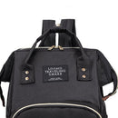 Mom Travel Rucksack Canvas Backpack Waterproof Portable Backpack (Black) Newly