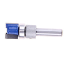 Woodworking Router Bit Alloy Blade Handle Milling Cutter (1/4x1/2-11.9mm)