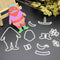 Snowvirtuos Santa Metal Punching Stamp Stencil DIY Scrapbooking Paper Card