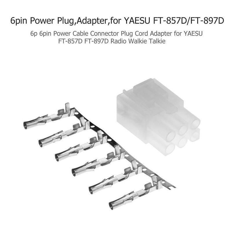 JUNERAIN 6p 6-Pin Adapter for YAESU FT-857D FT-897D