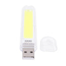 Mini Portable USB Book Light Bright Reading Lamp for PC Laptop (White 8COB)