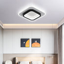 LED Ceiling Lamp for Bedroom Interior Aisle Hallway Corridor (Square White)
