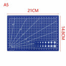School Supplies A5 Grid Lines Cutting Mat Sewing Tool Paper Board Cutting Plate