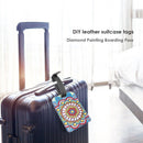 Mandala Type Luggage Boarding Pass DIY Diamond Painting Special Shape Drill