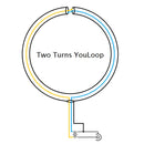 250mW YouLoop Passive Magnetic Antenna with Low Loss Broadband BALUN for HF VHF