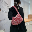 Retro Women Animal Printing Large Capacity Tote Handbags Shoulder Underarm Bag