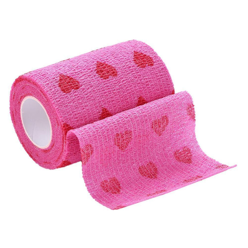 Pet Dog Cat Elastic Bandage Non-woven Pet Self Adherent Wound Tape (L)