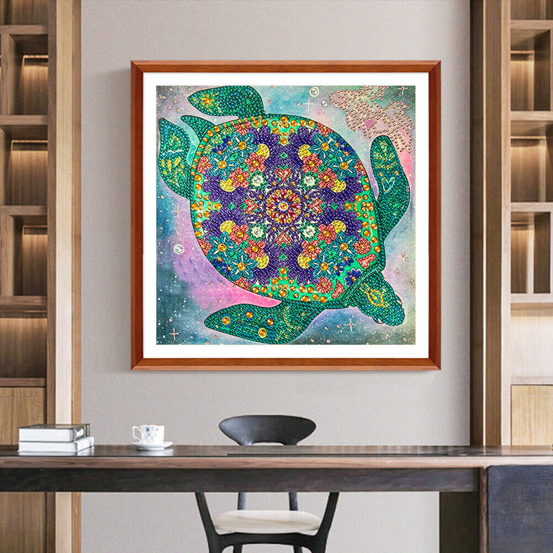 Part Specical Shaped Drill Diamond Painting Sea Turtle DIY Handmade Art Gift