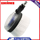 Pressure Washer Foam Lance Rotating Brush with 1/4"" QC Male for Car Wash