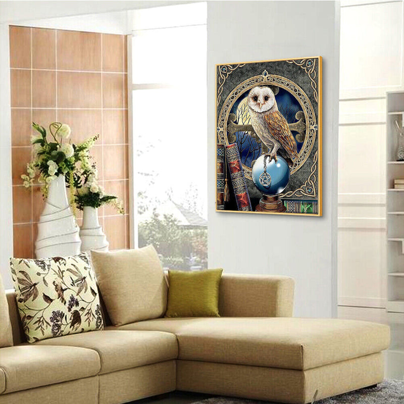 30 x 40cm Full Round Drill Craft DIY Eagle Diamond Painting Poster Wall Decor
