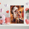 Oil Painting By Number Old Woman Oil Digital Picture Home Wall Decor for Gift