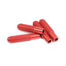 4pcs Aluminum Alloy Door Lock Knobs for Mercedes Benz A B GLA CLA (Red) Newly