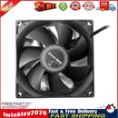 Silent Fan for Computer Cases Chassis Cooling Fan Hydraulic Bearing (9cm) Newly