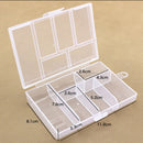 Coin Makeup Tools Plastic Candy cases Pill Case Jewelry Organizer Storage Box