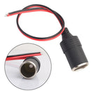 2pcs 12V 10A Max 120W Car Cigarette Lighter Charger Cable Female Male Ste
