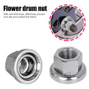 1pc Bicycle Drum Hub Nuts 10mm Fixed Gear MTB Road Bike Rear Wheel Screw Bo