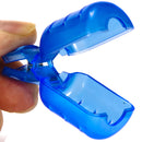 10pcs/lot Squid Fishing Lure Jig Umbrella Hook Covers Caps Fishing Tools Blue