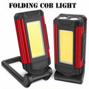 Folding Torch Magnetic Inspection Lamp Portable LED Work Light Rechargeable