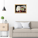 5D DIY Diamond Painting Cat Cross Stitch Embroidery Craft Kits Wall Art Set