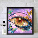 DIY Diamond Painting Full Round Drill Butterfly Eye Picture of Rhinestone
