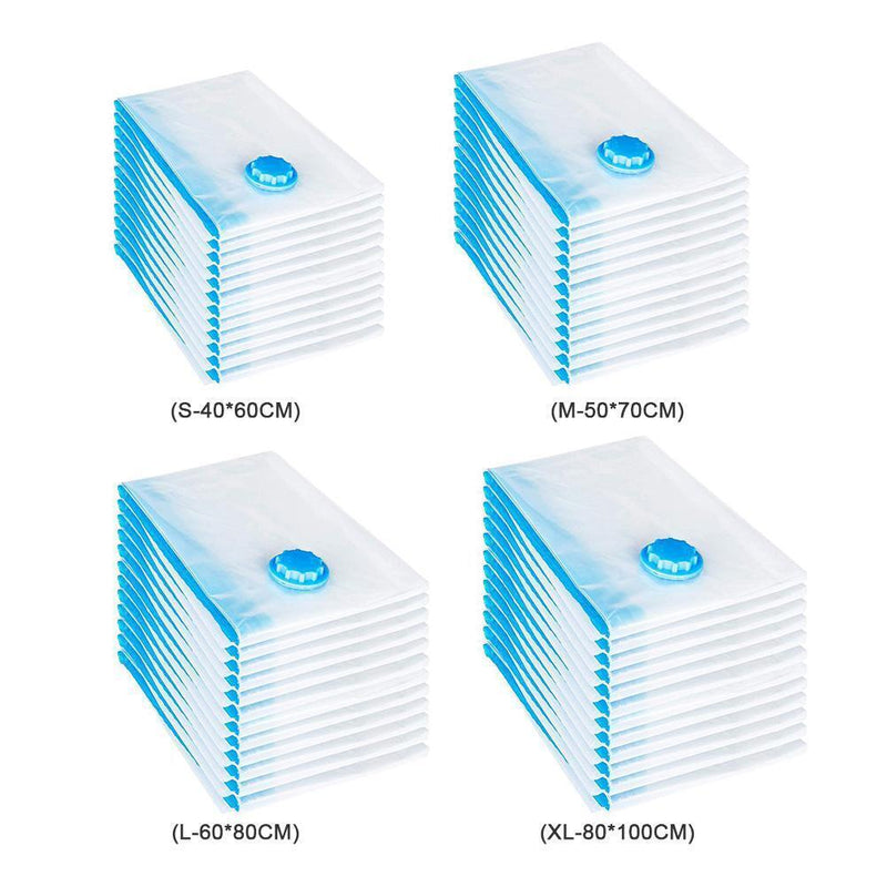 Vacuum Storage Bag Clothes Quilt Seal Compressed Home Organizer (50x70cm)